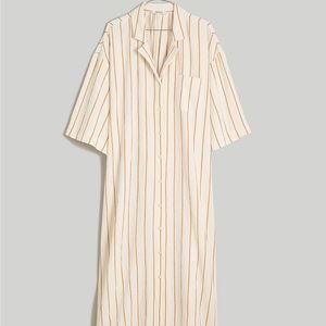 Madewell Cover-Up Maxi Shirtdress